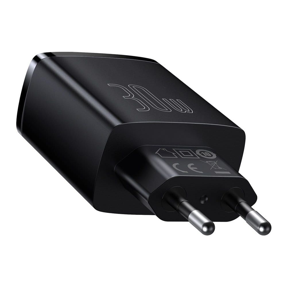 Baseus Compact Szybka Ładowarka 30W 3A Pd 2xUSB 1xUSB Typ C Sklep Wawa