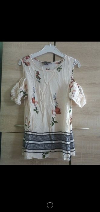 Bluzka Odkryte Ramiona Hiszpanka