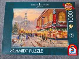 Puzzle Schmidt 1000 elementów nr 59936 Świąteczne życzenie