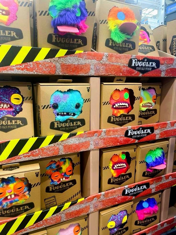 АКЦІЯ/Оригинальная игрушка Fuggler 22 см — ФЕГЛЕР смешной монстр!