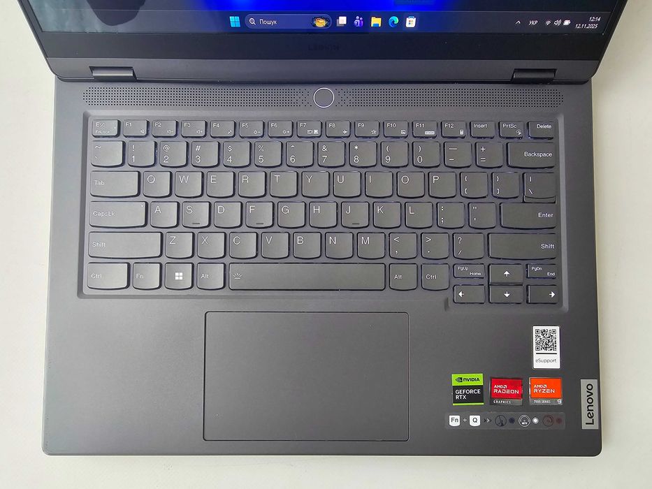 Lenovo Legion Slim 5 14APH8 R9 7940HS/RTX 4060/RAM 16GB/SSD 1TB/OLED
