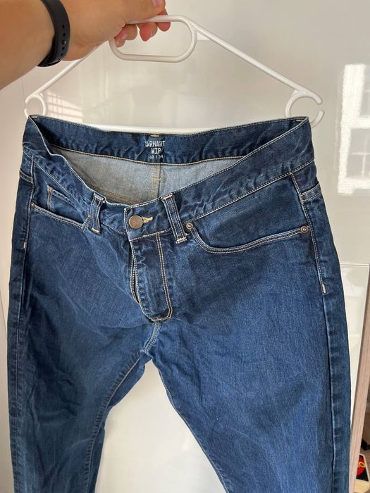 Dżinsy Carhartt WIP Straight fit Streetwear Y2k YYK