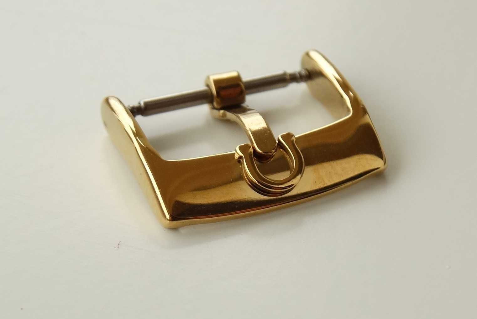 Klamra zapięcie 20mm do zegarka Omega srebrba do paska