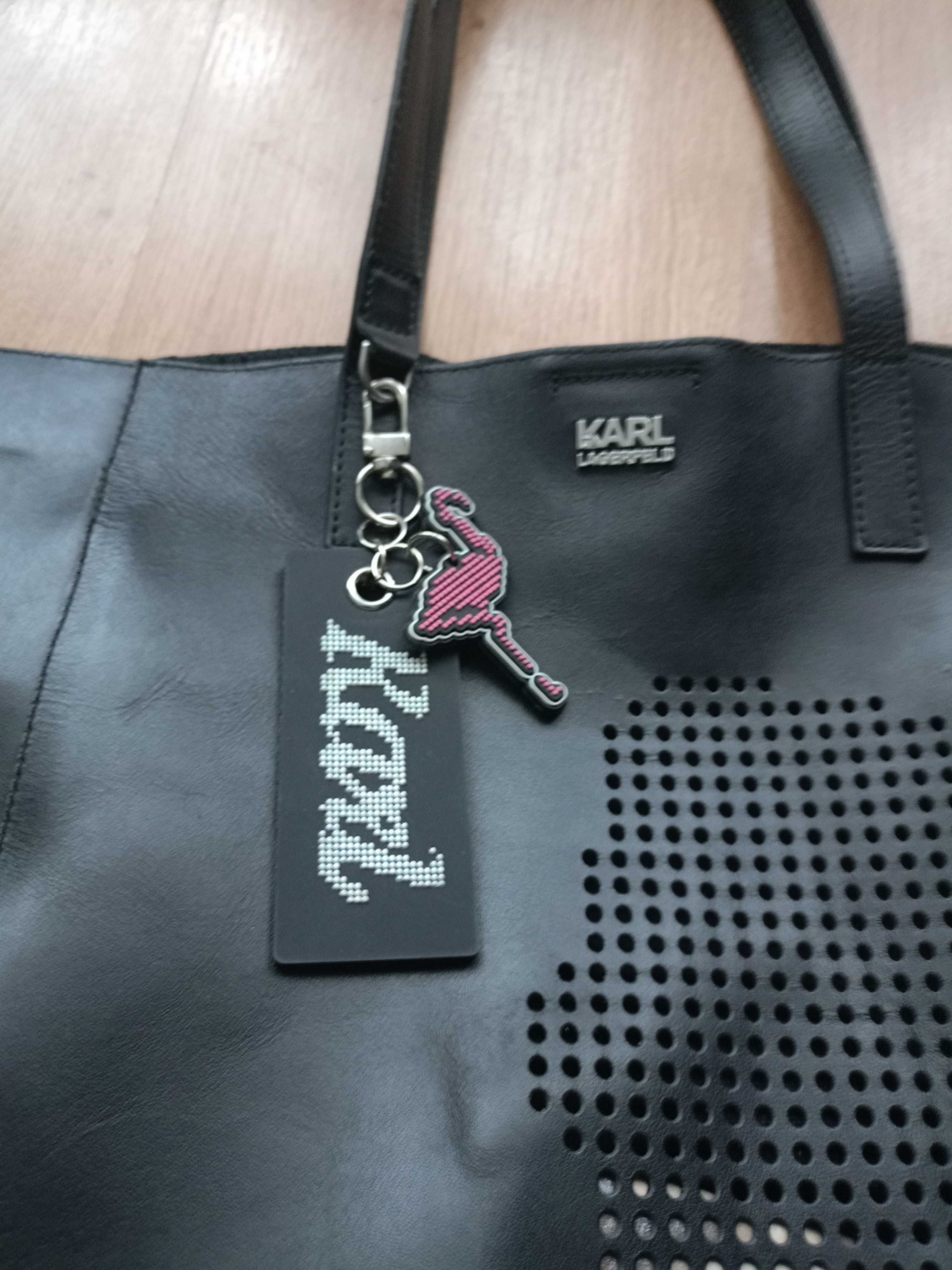 Torebka damska skórzana Karl Lagerfeld