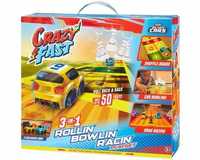 Crazy Fast 3-in-1 Rollin Bowlin Racin Playset