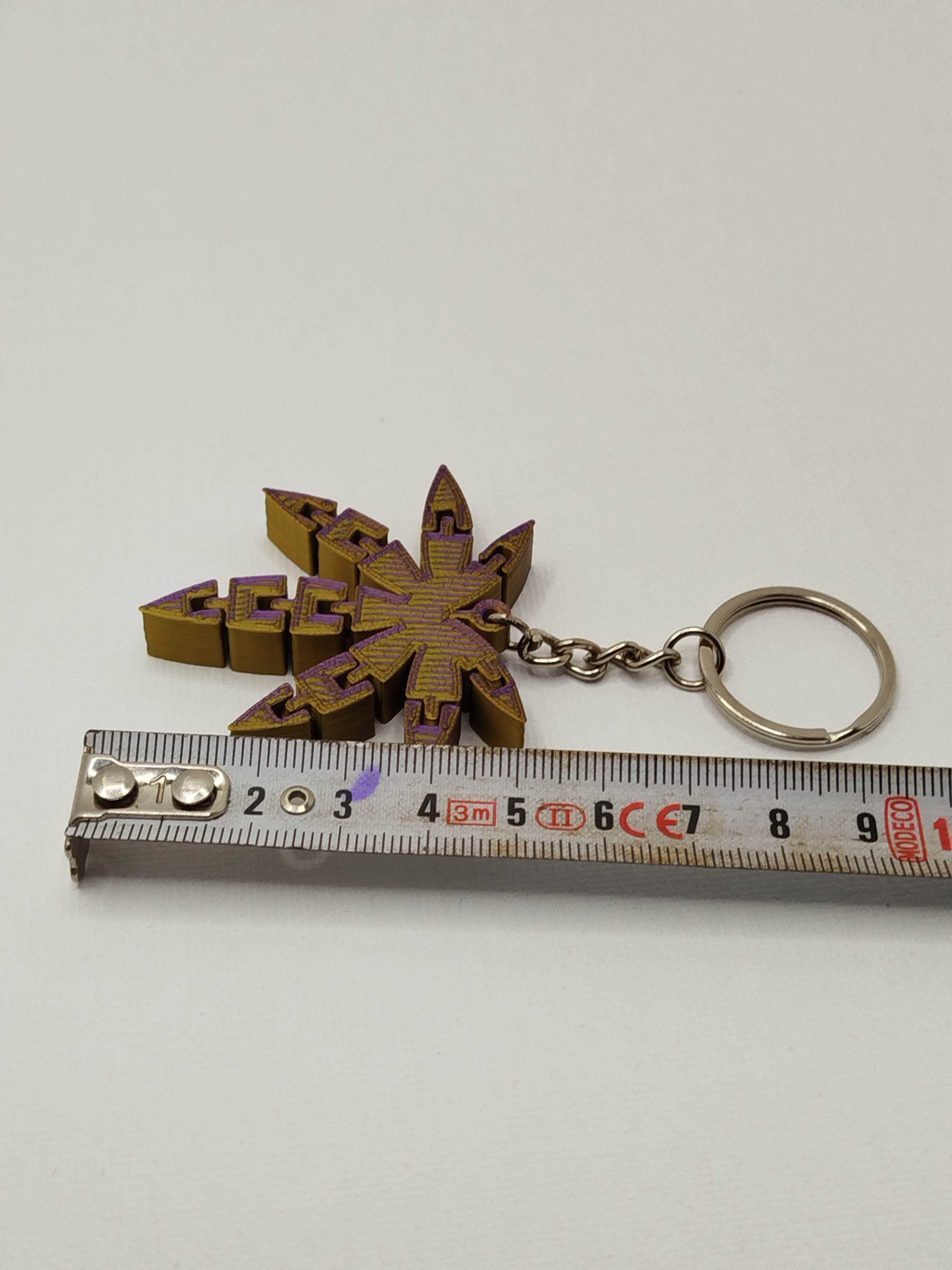 Brelok Marihuana 3D