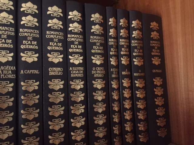 Colecção completa Eça de Queirós - Capa de Luxo - 9 livros