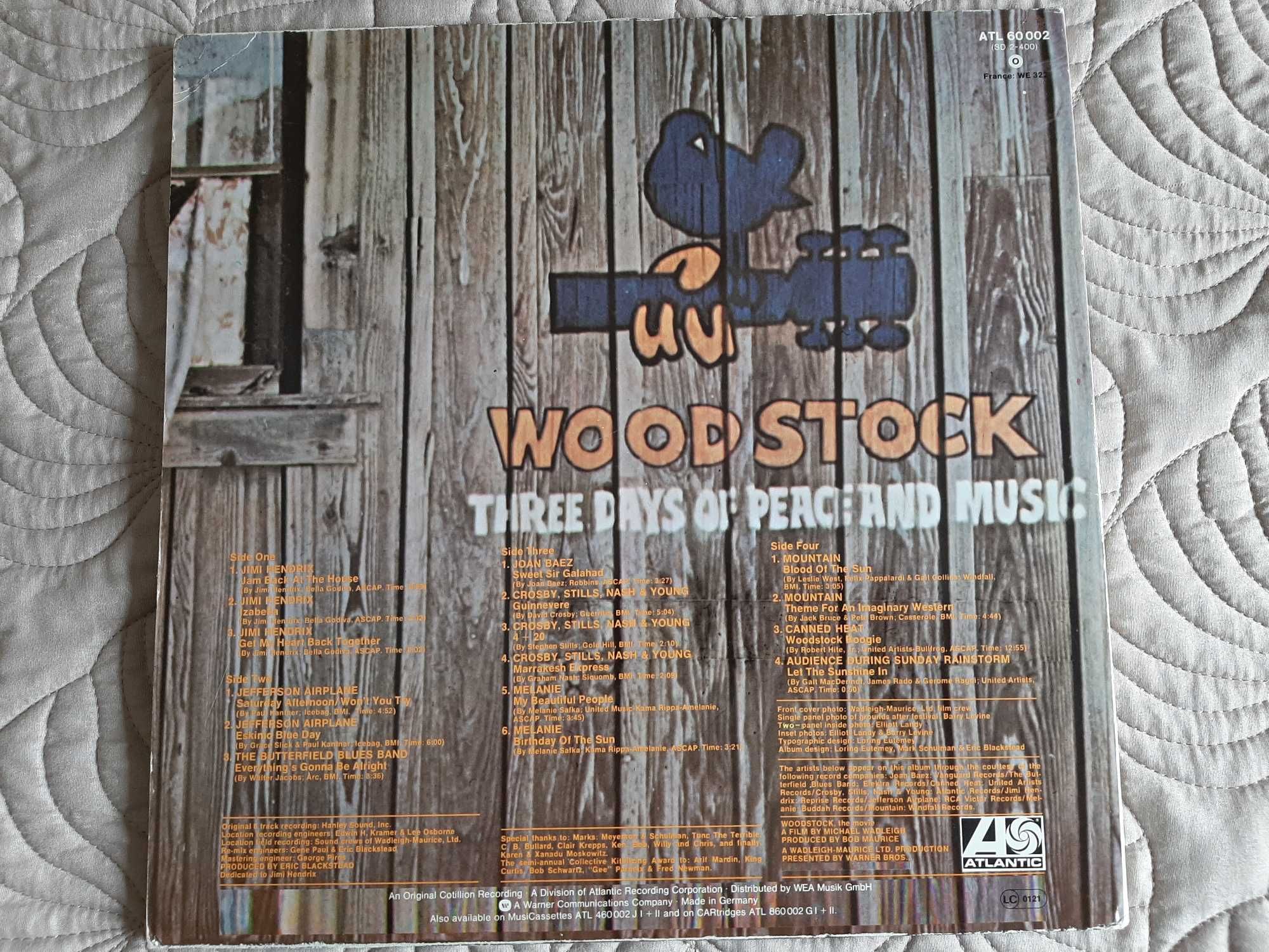 VÁRIOS - Woodstock Two - Europa - 2 x Vinil LP