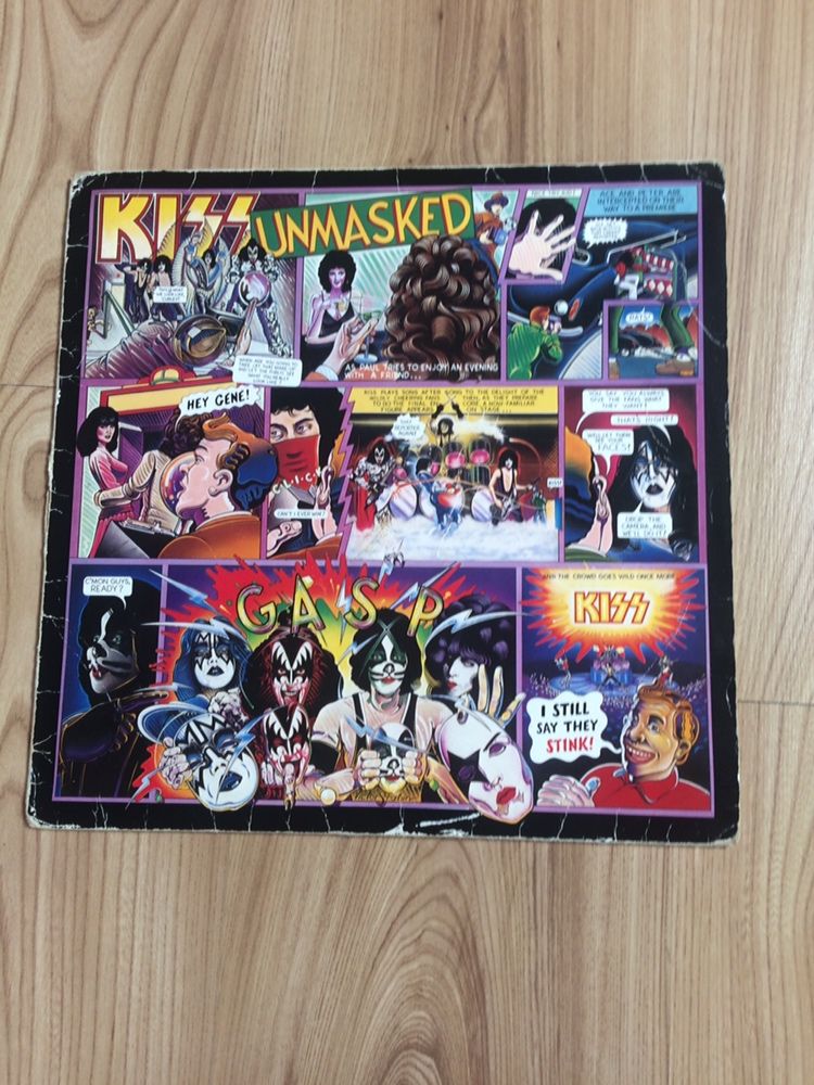 Kiss Unmasked płyta winylowa winyl kolekcjonerska
