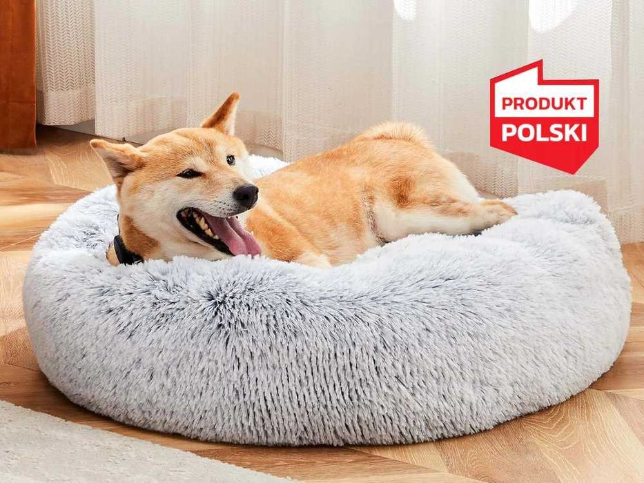 LEGOWISKO DLA PSA KOTA CHMURKA 70CM Styl Jakość Premium Miękka Duża