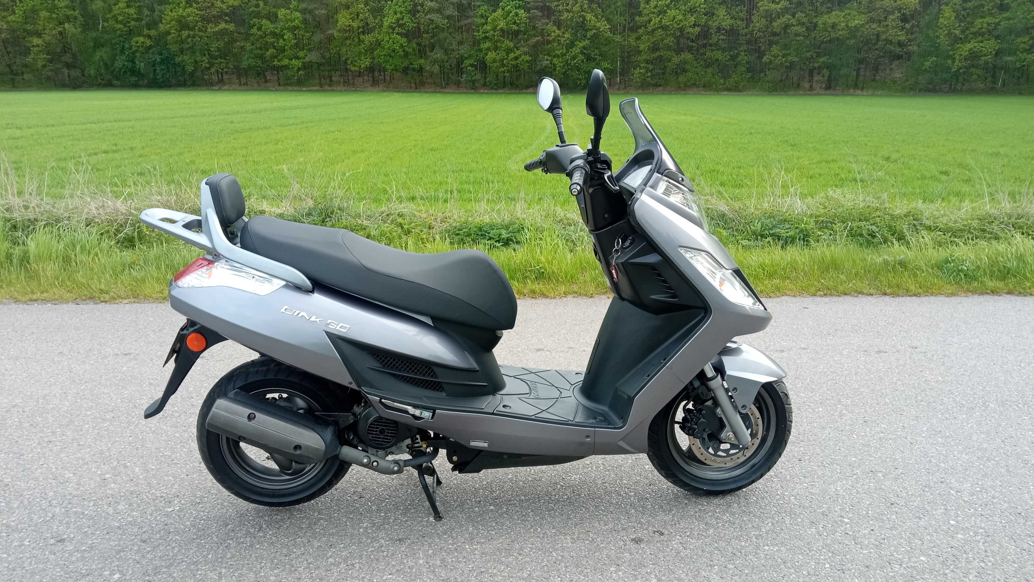 KYMCO DINK II poj.49 Stan techniczny wizualny wzorowy. Śliczny wygląd