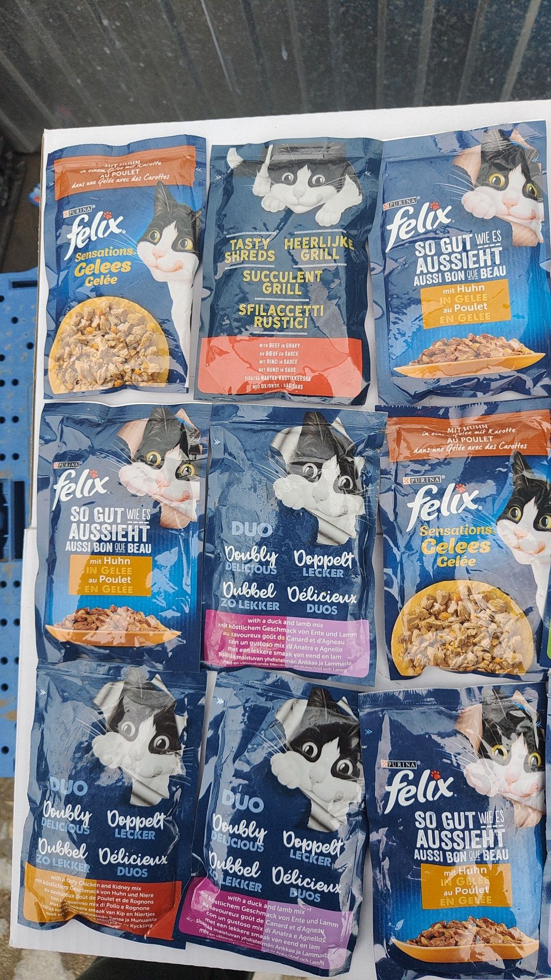 Saszetki dla kota Felix24x85g mix