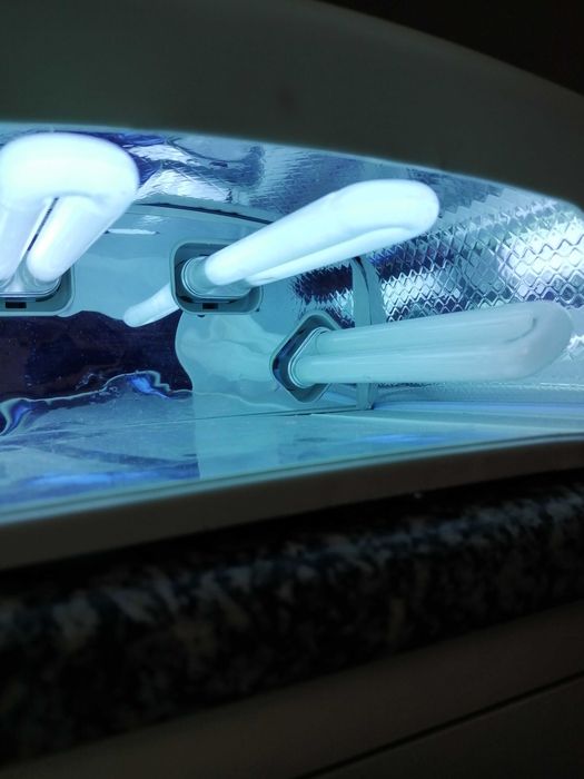 Máquina de secagem lâmpadas uv
