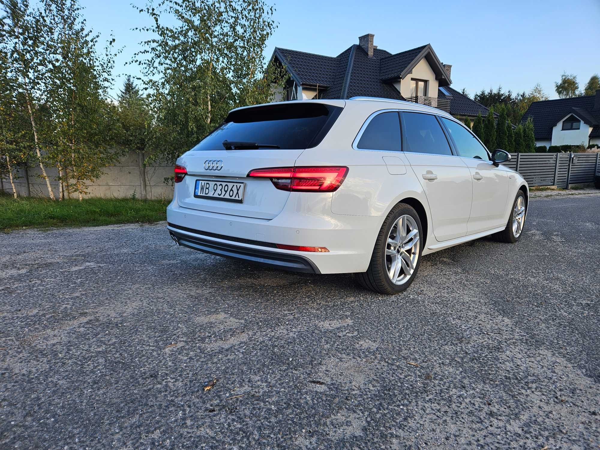 Biała strzała, 100%orginał,190 km, s-line, s-tronic, panorama ful-led