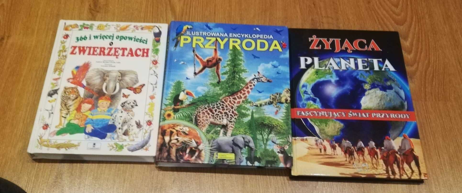 Książki przyroda, zwierzęta, dla dzieci