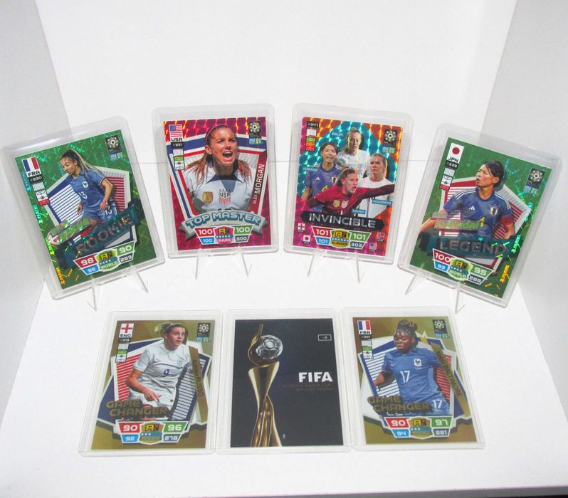 7 Cartas Fifa Women's World Cup Raras