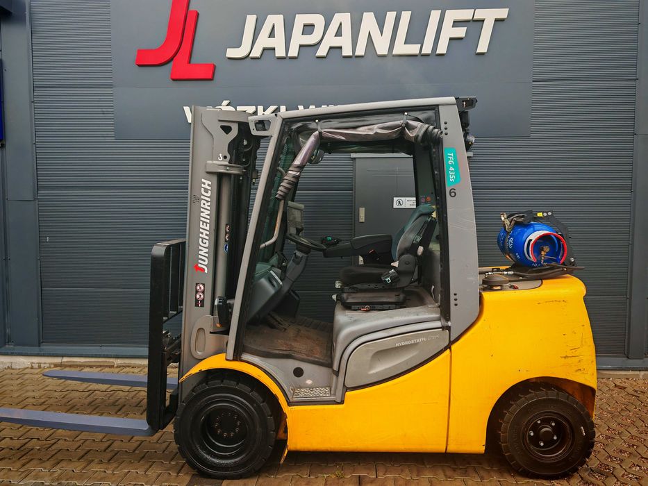 Wózek widłowy JUNGHEINRICH TFG 435s, 3500 kg, LPG, Triplex
