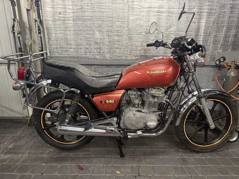Kawasaki kz440 do poprawek scrambler cafe racer