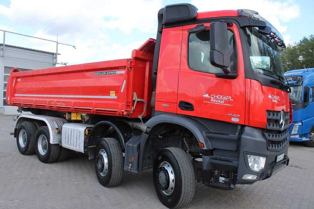 Wywrotka 4-osiowa Mercedes Actros  8x6 - Wynajem!!!