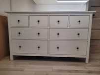 komoda IKEA Hemnes 8-szufladowa – biała