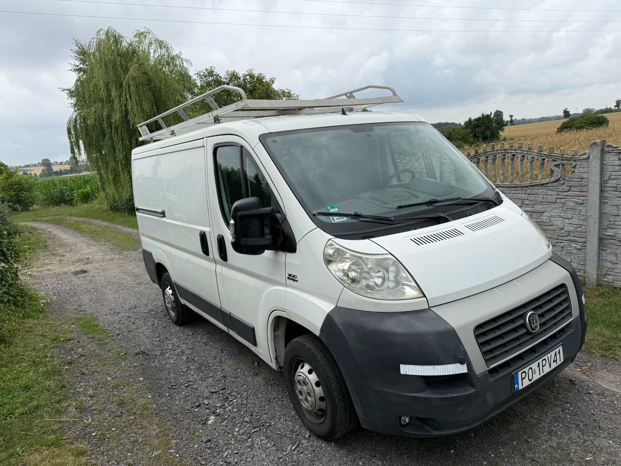 Fiat Ducato 2 2 hdi  L 1 H 1  gotowy do pracy bagażnik  dachowy