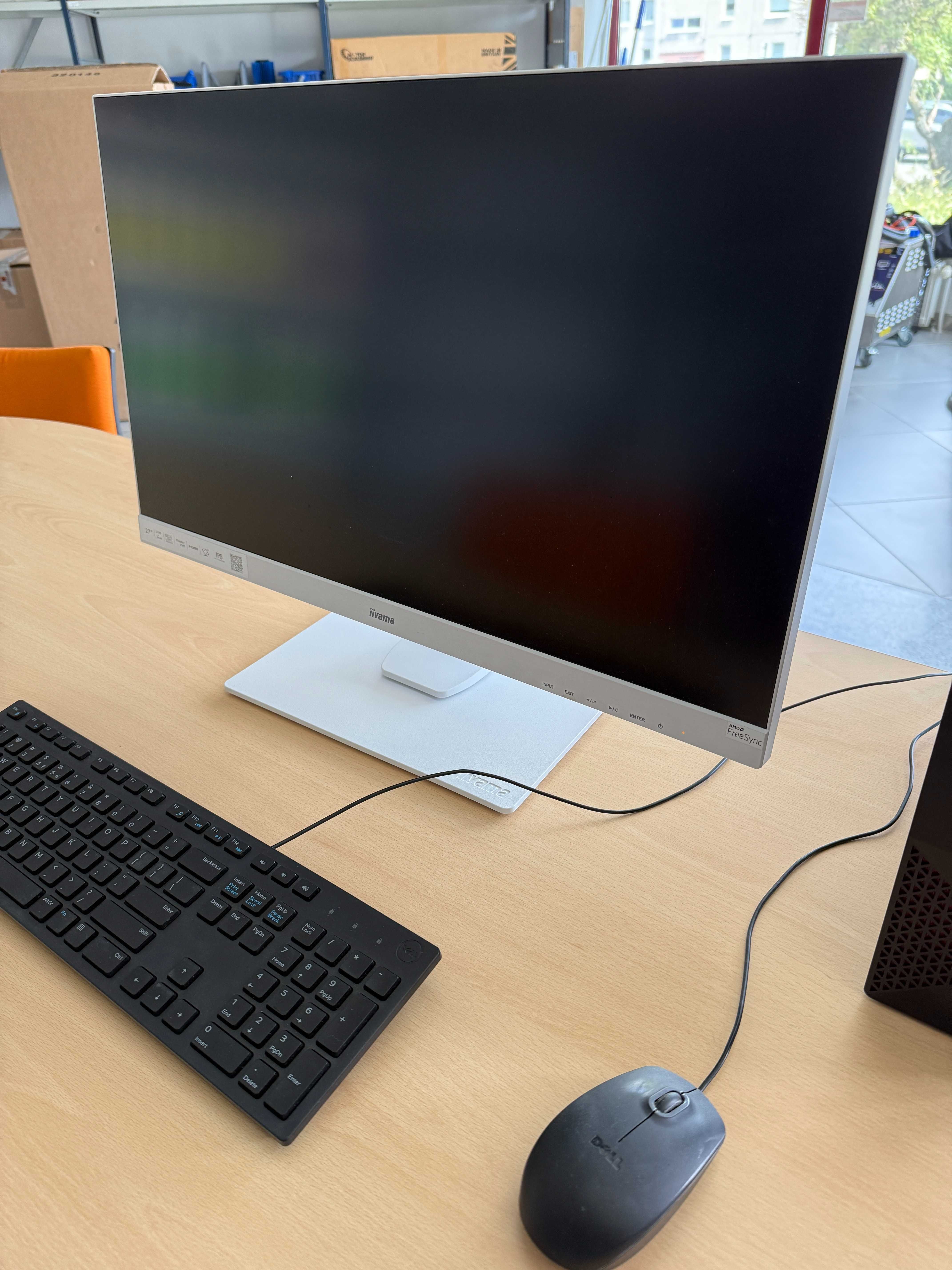 Używany Biały Monitor iiyama ProLite XUB2792HSU-W6 27" IPS LED 100Hz
