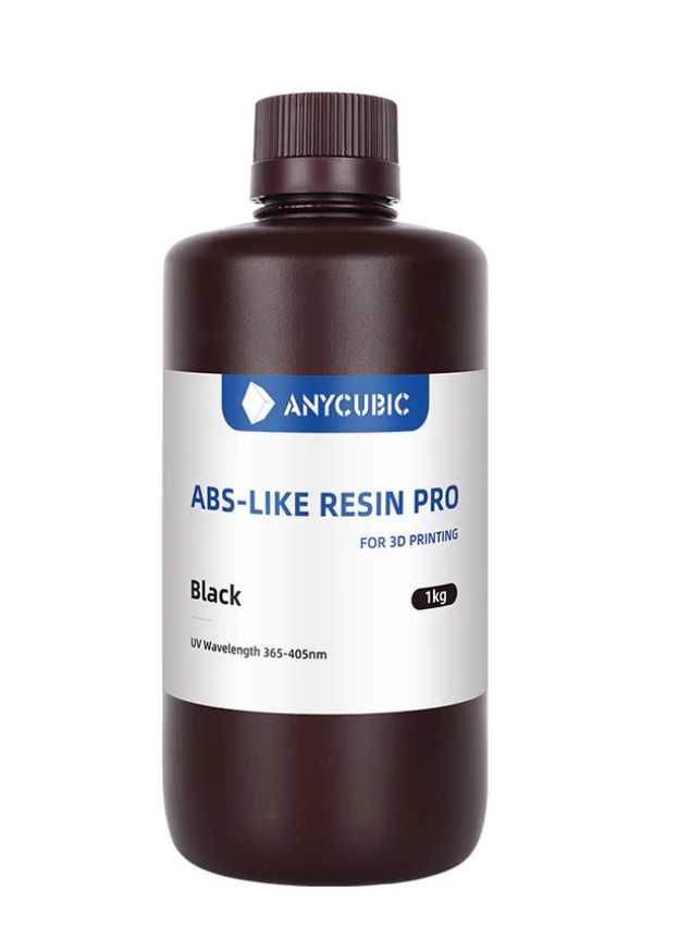 АКЦІЯ Anycubic ABS Resin PRO Printer HighPrecision 1000мл(Black-чорна)