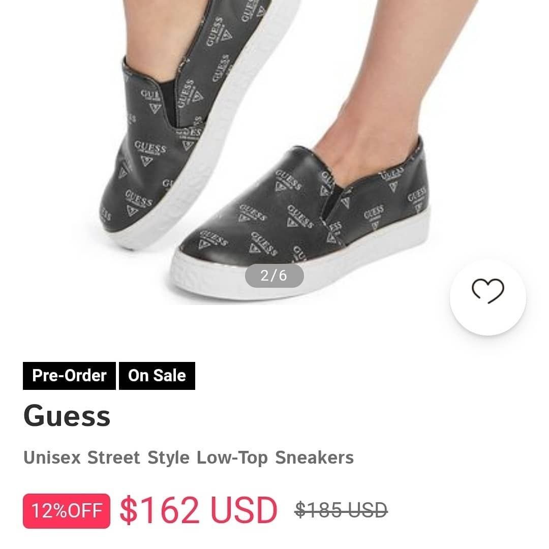 GUESS оригинал! В наличии новые женские слипоны кеды черные 38 41