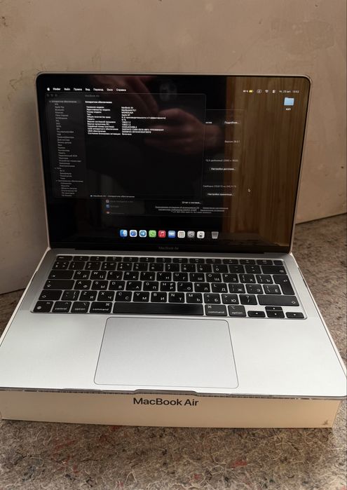 Ноутбук MacBook Air 13.3 2020 Space Gray M1 8/256GB