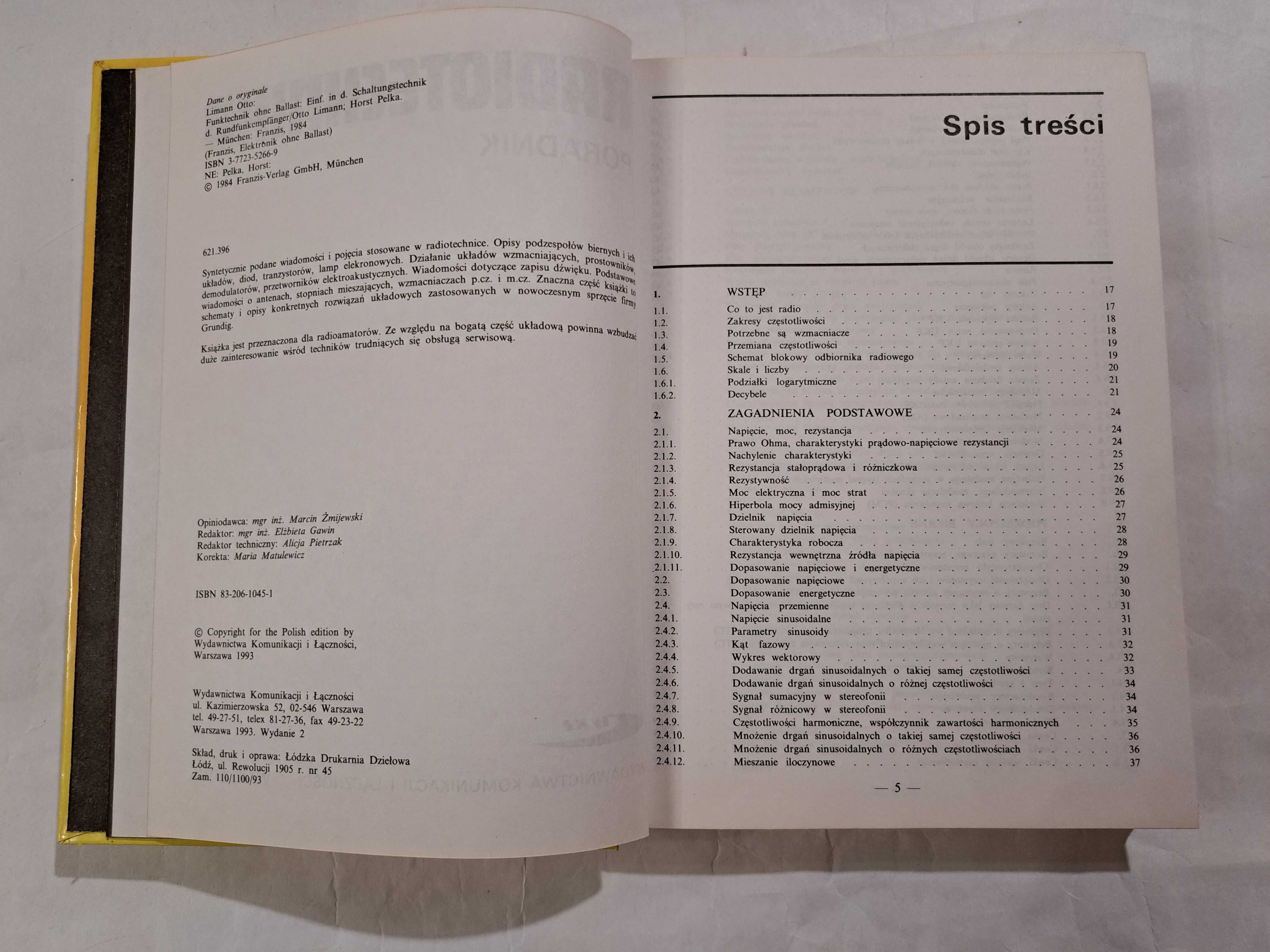 Radiotechnika - Poradnik - Otto Limann , Horst Pelka