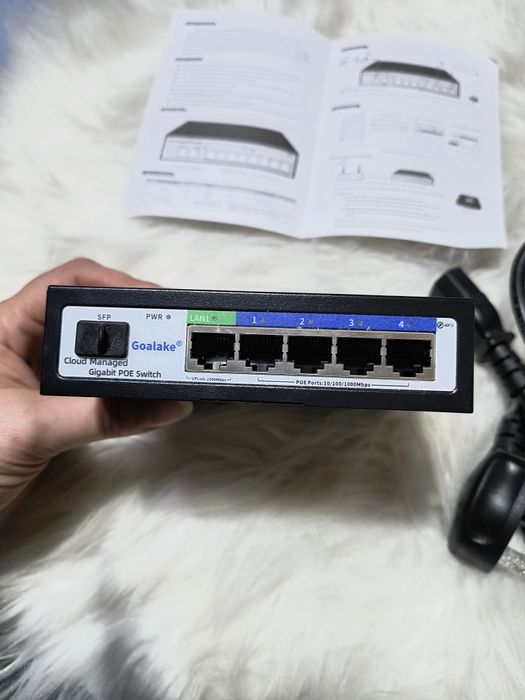 Switch sieciowy GoAlake GPS204 V6 – Cloud Managed Gigabit POE