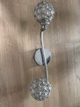 Lampa stebrna z krysztalkami