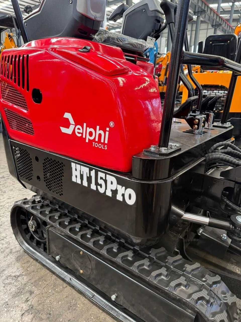 Minikoparka gąsienicowa Delphi HT15 PRO bez kabiny – 1500 kg – Nowa