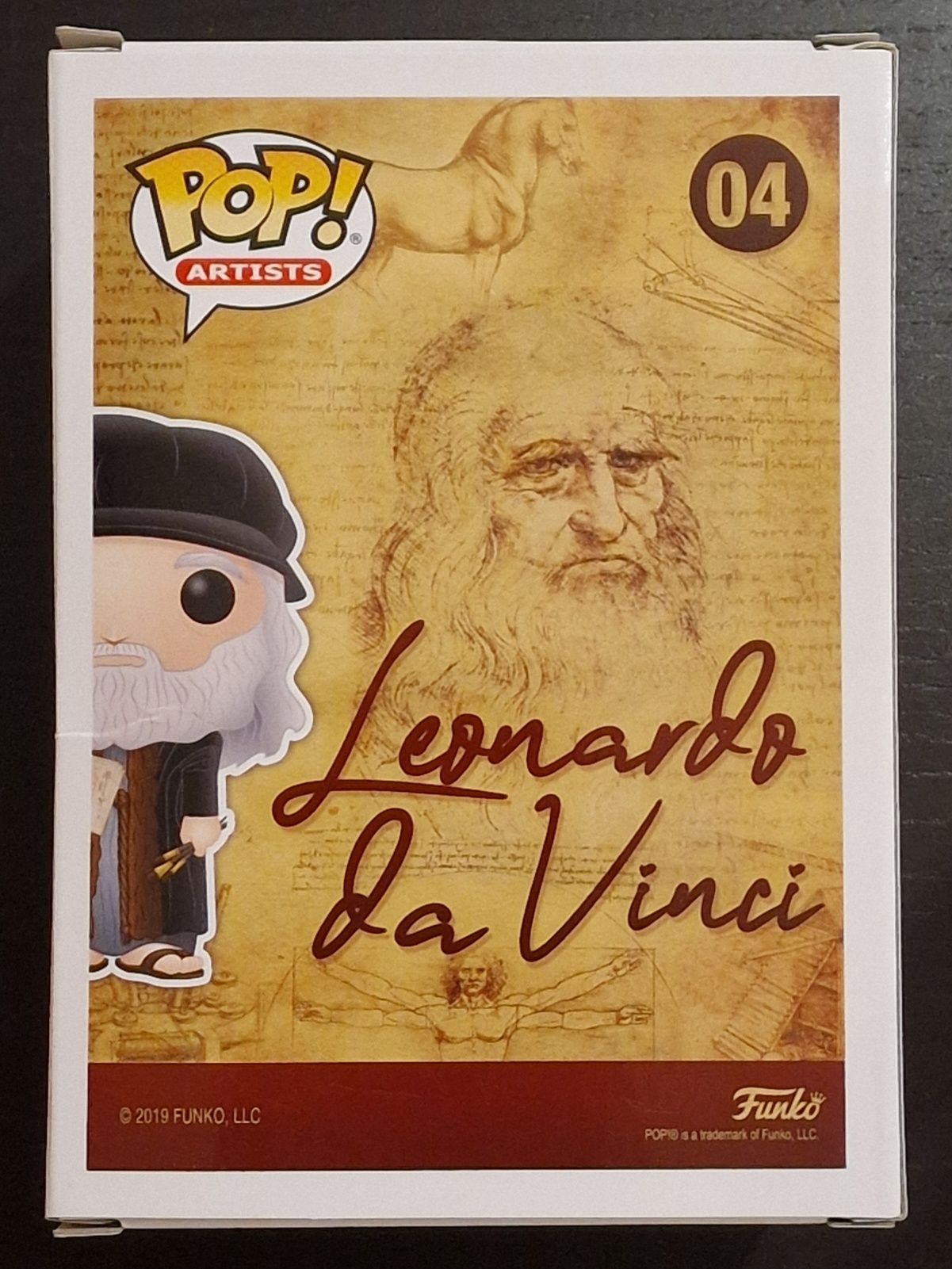 Funko Pop Leonardo da Vinci #04