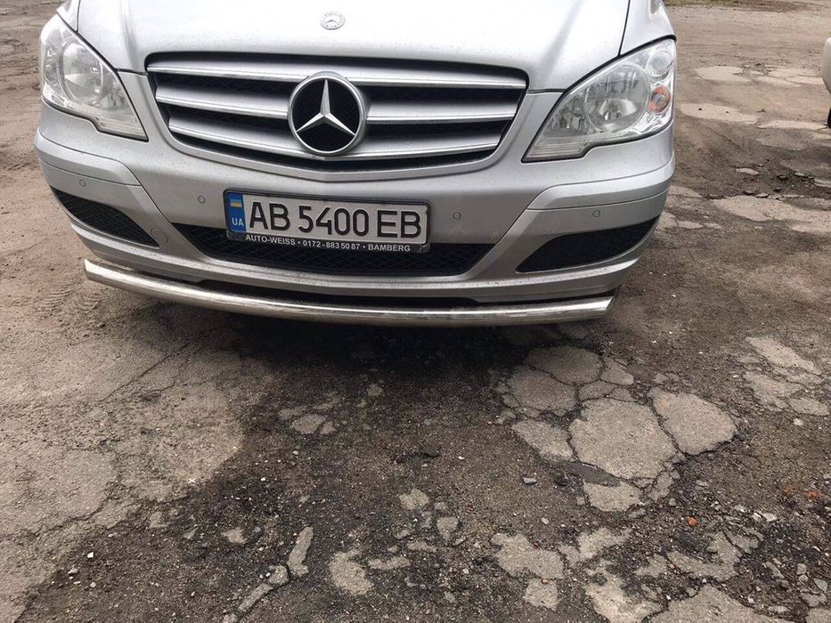 Кенгурятник Mercedes Vito 2003-2014 подножки рейлинги на крышу