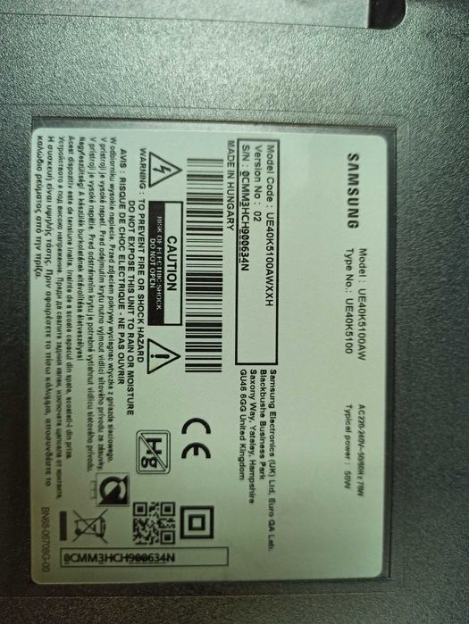 Main плата BN41-02527 Samsung UE40K5100