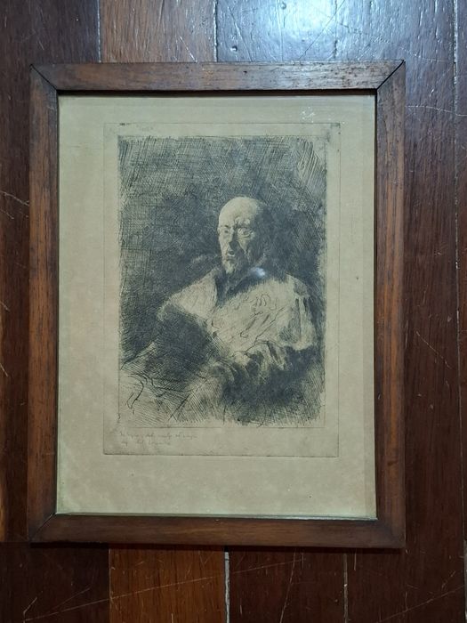 Gravura Abel Salazar assinada