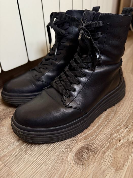 Чоботи geox 37 р. Утеплені