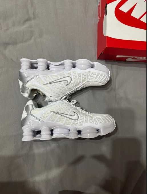 Buty meskie Mokasyny Nike_Shox_TL_White R.39