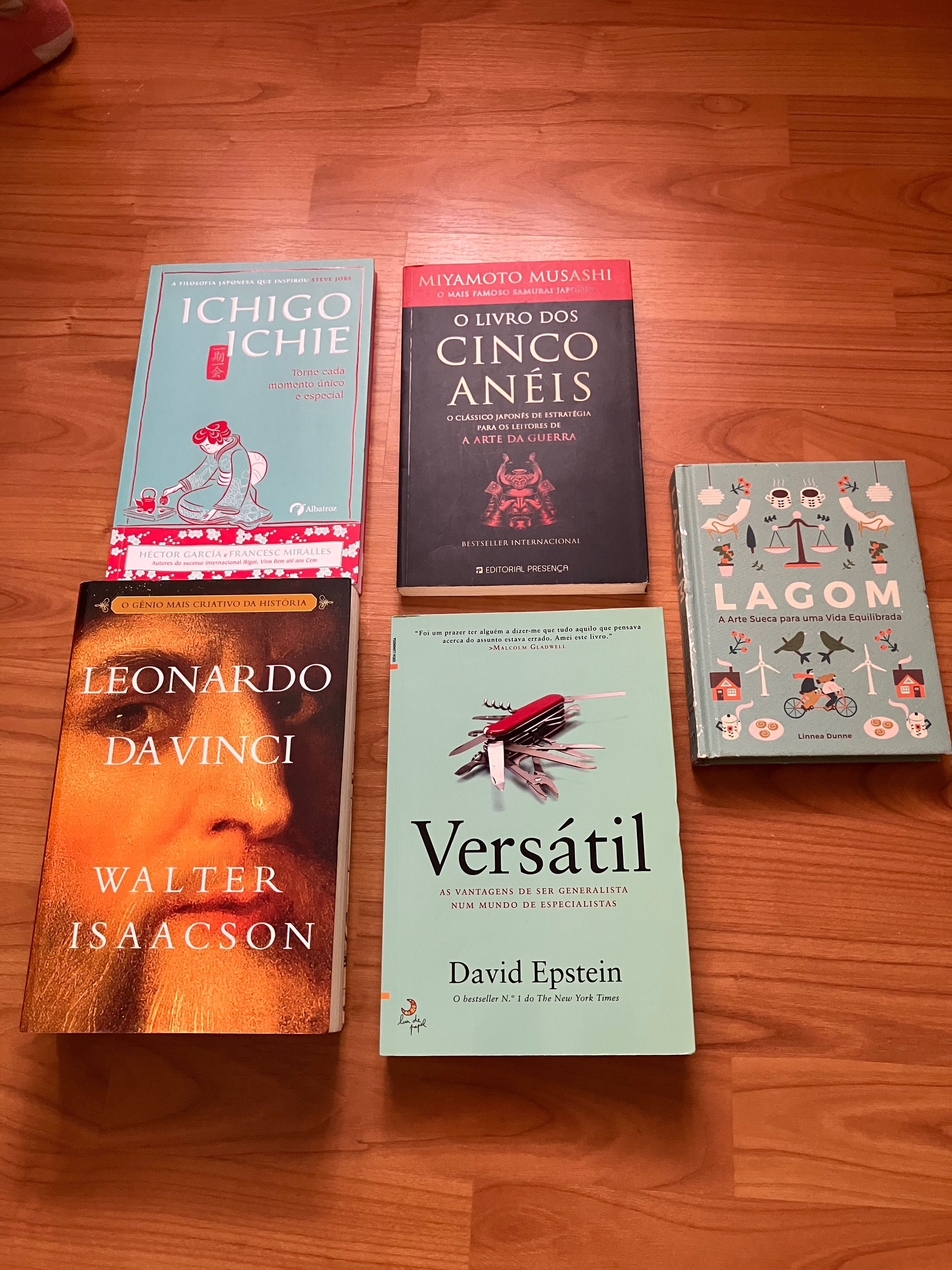 Livros de diversos autores