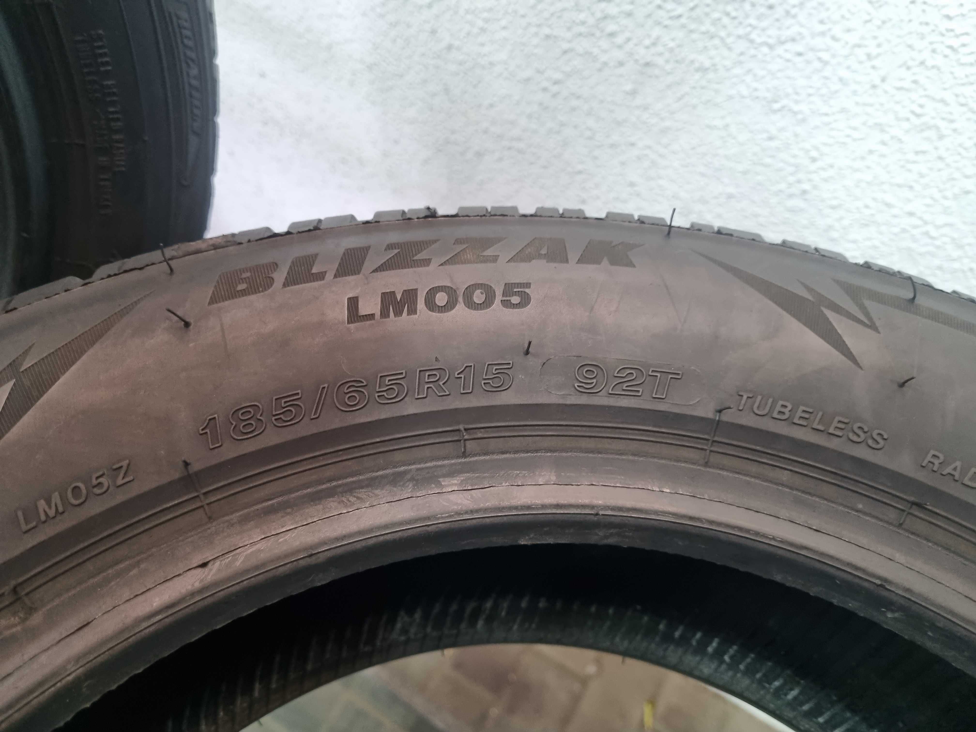 185/65/15 92T Bridgestone Blizzak LM005 Dot.2022R
