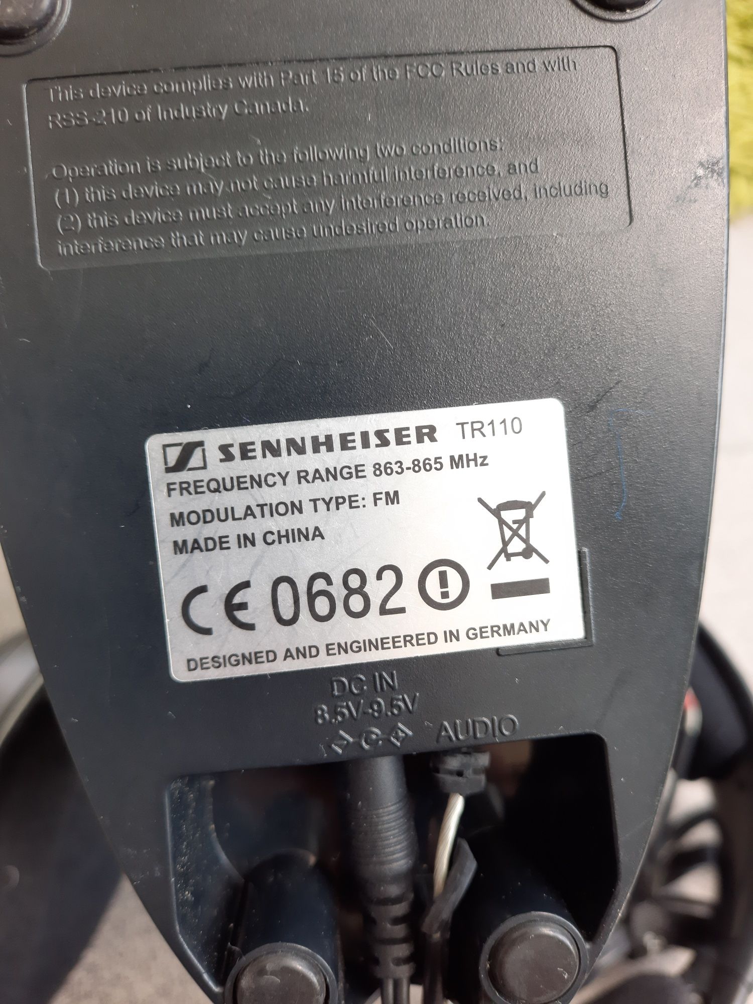 Słuchawki bezprzewodowe sennheiser HDR 110