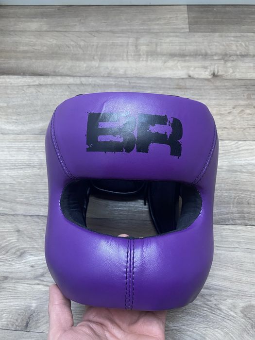 Kask bokserski naturalna skora