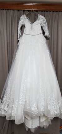 Весільна сукня кольору айворі ТОРГ!