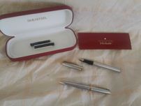 caneta de aparo + esferográfica Sheaffer Prelude