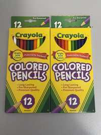 Цветные карандаши Crayola 12 шт новые
