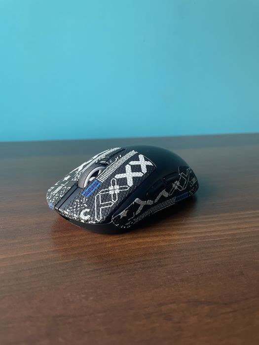 G Pro X Superlight 2 GWARANCJA + Tiger Ice V2 Dots i Gripy Printstream