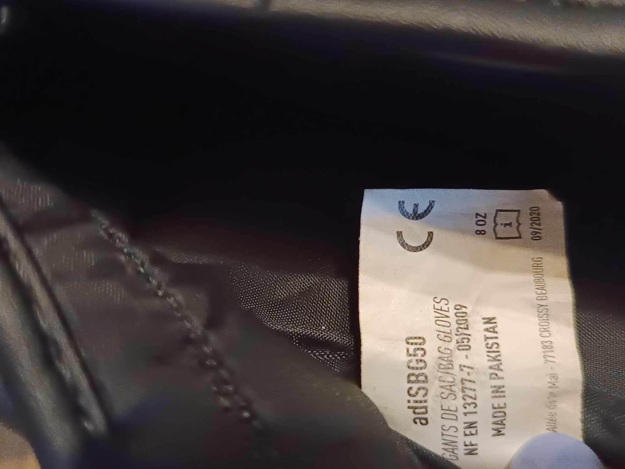 Rękawice Bokserskie adidas+szczęka+owijki (rozmiar 8oz)