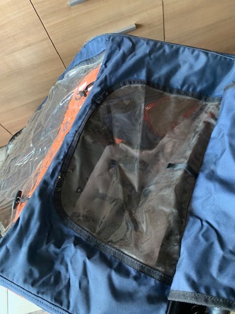 Przyczepka rowerowa Baby Jogger Quick Fold tailwind trailer NIEKOMPLET