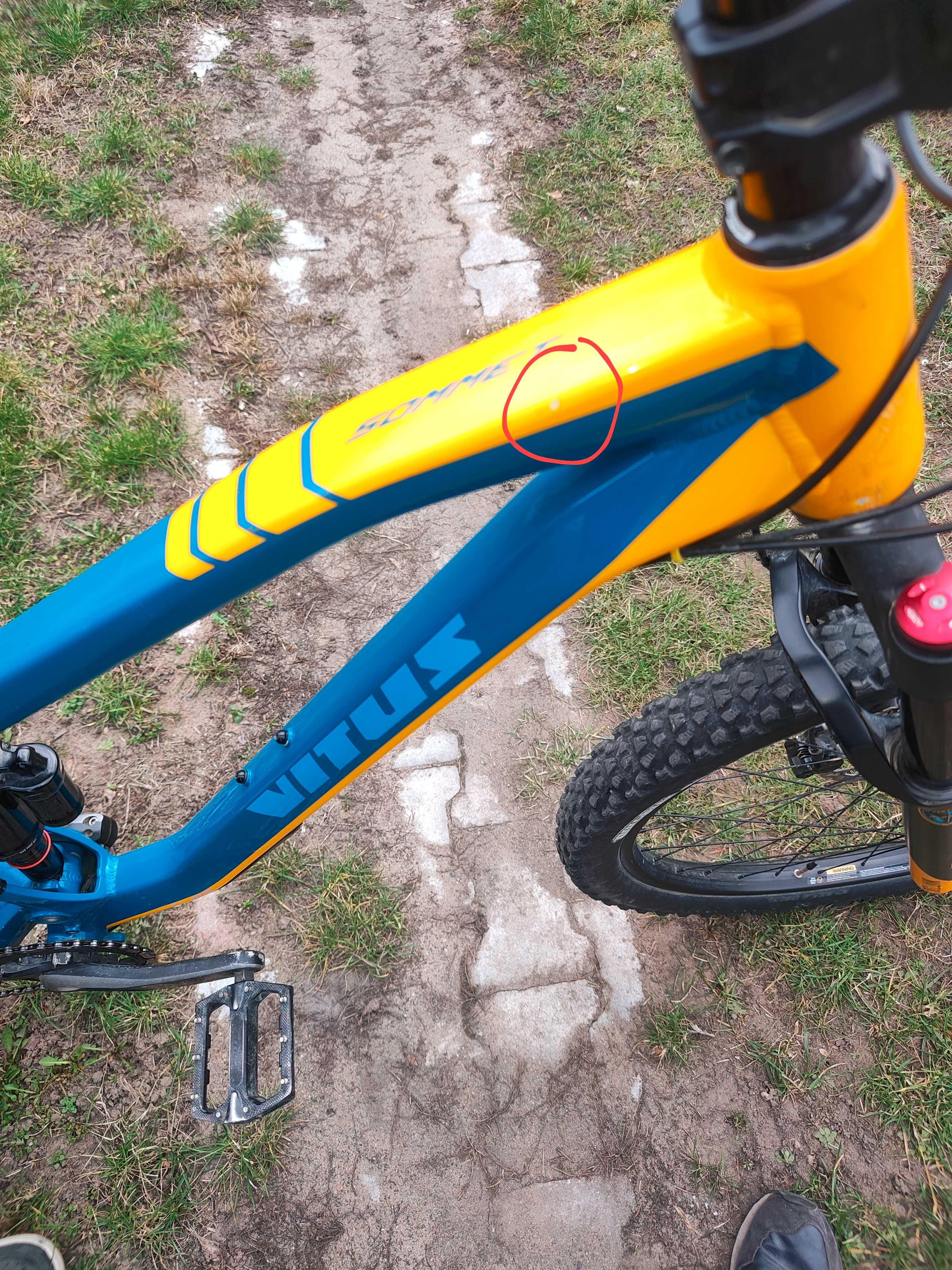 Rower zjazdowy Vitus L 27,5, downhill, enduro